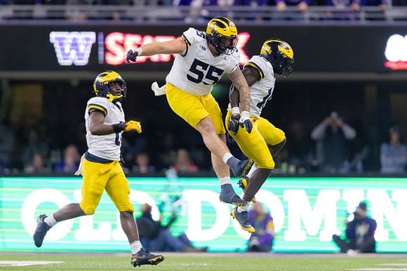 Josaiah Stewart (0), Mason Graham (55), and Ernest Hausmann (15)
