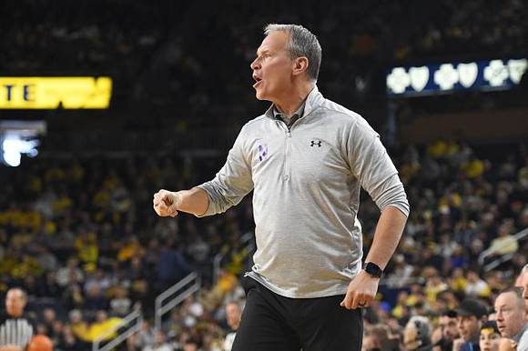 Northwestern Head Coach Chris Collins