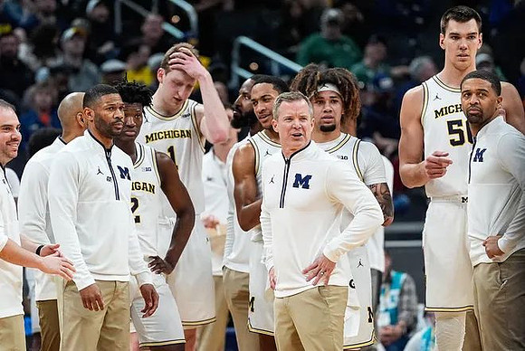 Dusty May and Michigan Team