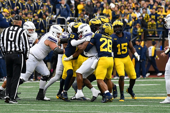 Wesley Walker (13), Quinten Johnson (28), and Ernest Hausmann (15)