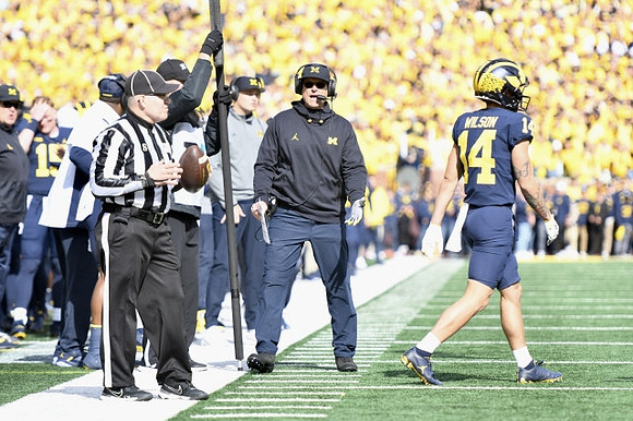 Jim Harbaugh and Roman Wilson (14)