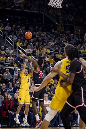 Tre Donaldson (3) and Vladislav Goldin (50)