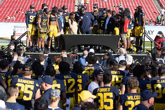 Sherrone Moore and Michigan Team