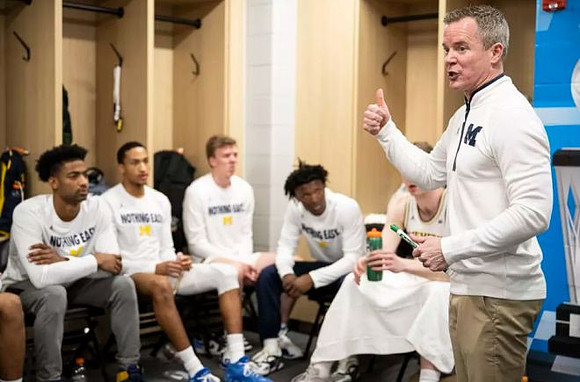 Dusty May and Michigan Team