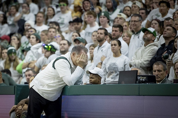 Michigan State Head Coach Tom Izzo