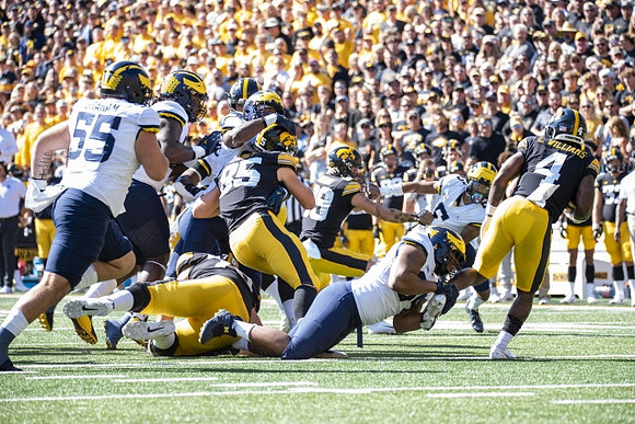 Mason Graham (55), Junior Colson (25), and DJ Turner (5)