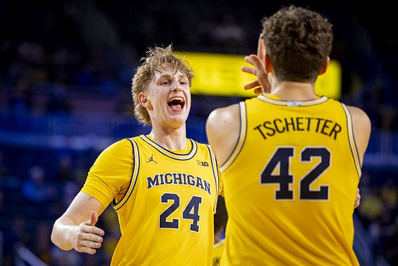 Sam Walters (24) and Will Tschetter (42)