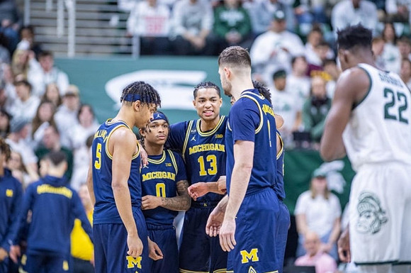 Terrance Williams II (5), Dug McDaniel (0), Jett Howard (13), Kobe Bufkin (2), and Hunter Dickinson (1)