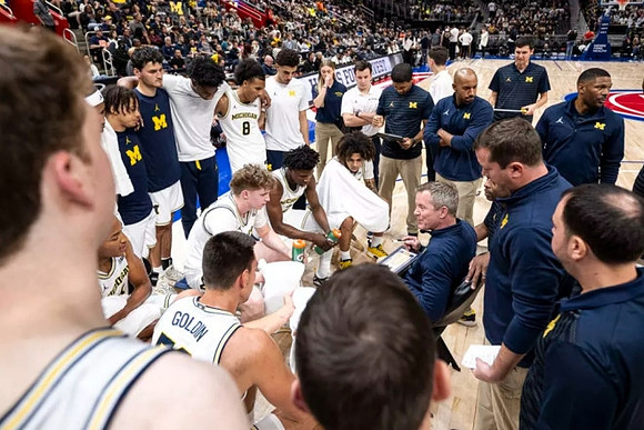 Dusty May and Michigan Team