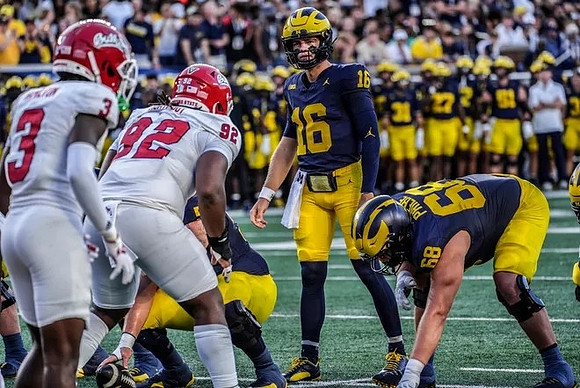Davis Warren (16) and Josh Priebe (68)