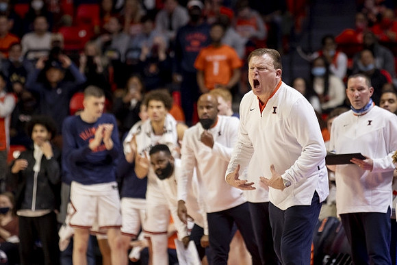 Illinois Head Coach Brad Underwood