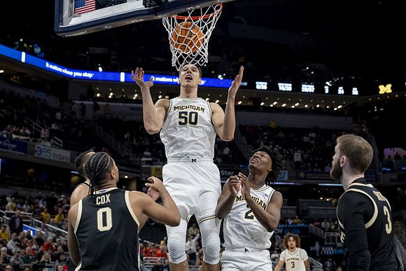 Vladislav Goldin (50), L.J. Cason (2), and Tre Donaldson (3)