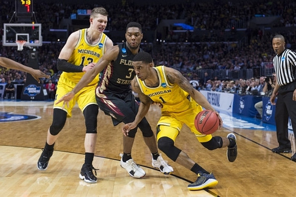 Moritz Wagner (13) and Charles Matthews (1)