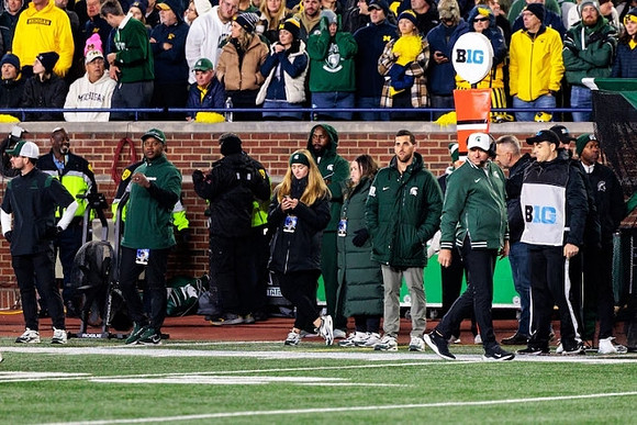 Michigan State Head Coach Jonathan Smith