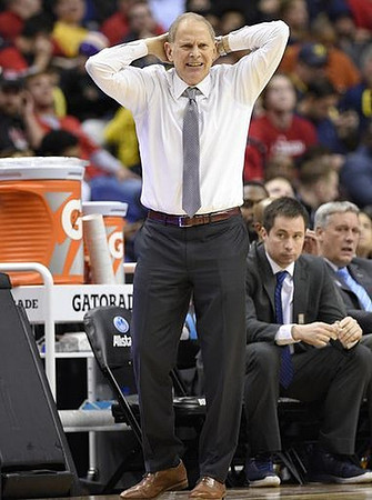 John Beilein, Billy Donlon, and Jeff Meyer