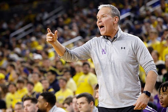 Northwestern Head Coach Chris Collins