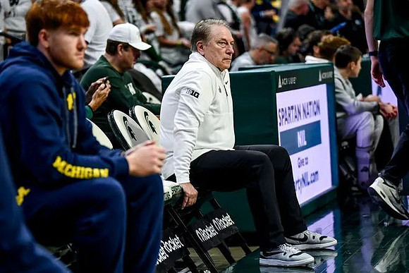 Michigan State Head Coach Tom Izzo