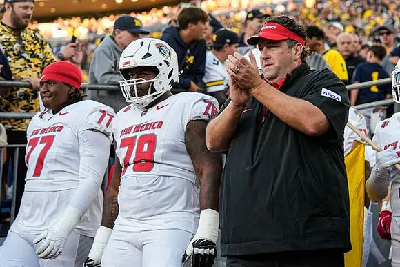 New Mexico Head Coach Jason Eck