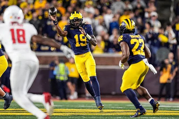 Bryce Underwood (19) and Justice Haynes (22)