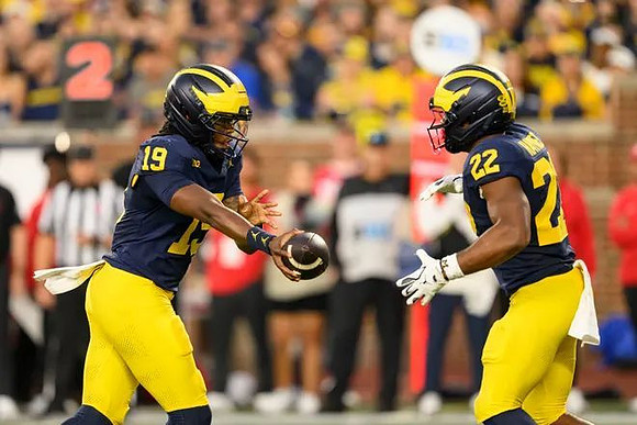 Bryce Underwood (19) and Justice Haynes (22)