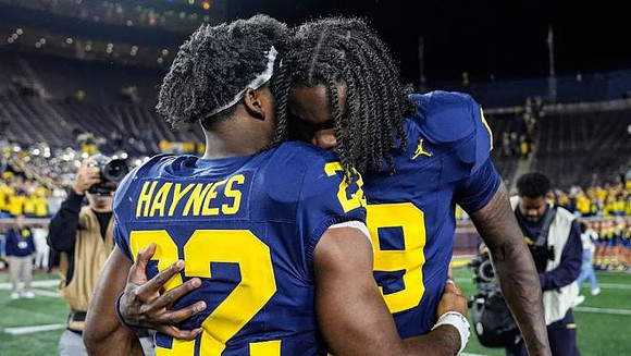 Justice Haynes (22) and Bryce Underwood (19)
