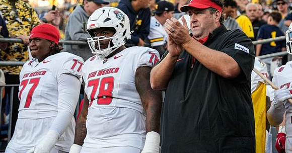 New Mexico Head Coach Jason Eck