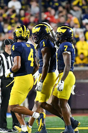 TJ Guy (4), Jaishawn Barham (1), and TJ Metcalf (7)