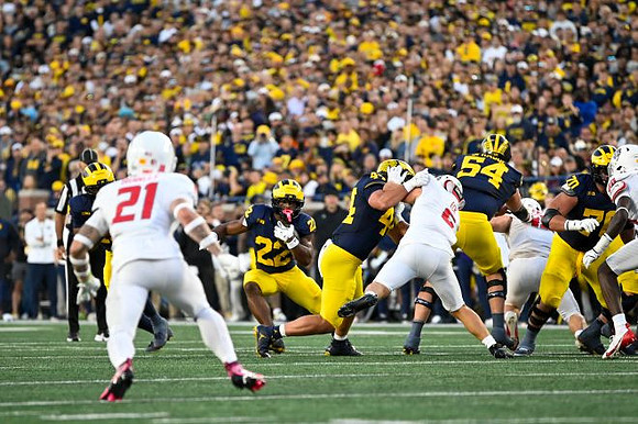 Justice Haynes (22), Max Bredeson (44), Andrew Sprague (54), and Brady Norton (70)