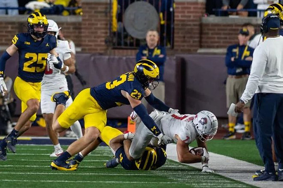 Mason Curtis (25) and Cole Sullivan (23)