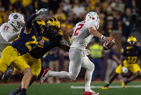 Cole Sullivan (23) and Zeke Berry (10)