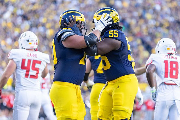 Brady Norton (70) and Nathan Efobi (55)