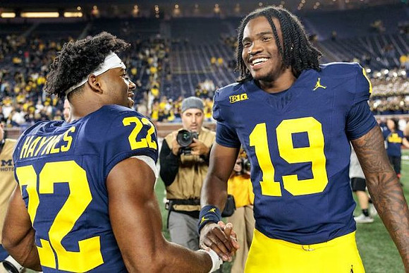 Justice Haynes (22) and Bryce Underwood (19)