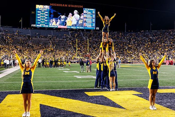 Michigan Cheerleaders