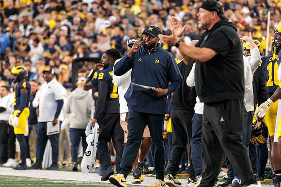 Sherrone Moore and Michigan Team
