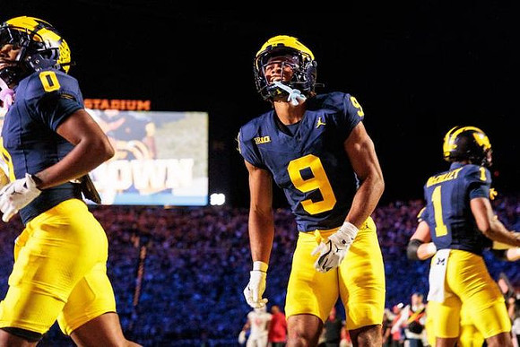 Semaj Morgan (0), Channing Goodwin (9), and Donaven McCulley (1)