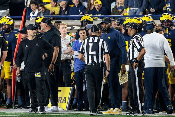 Sherrone Moore and Michigan Team