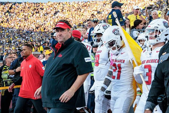 New Mexico Head Coach Jason Eck