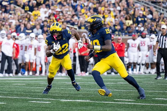 Justice Haynes (22) and Bryce Underwood (19)