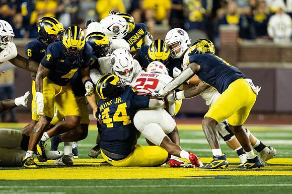 Brandyn Hillman (6), TJ Guy (4), Damon Payne (44), and Ernest Hausmann (15)