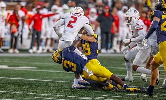 Jaden Mangham (3), Joe Taylor (39), and Mason Curtis (25)