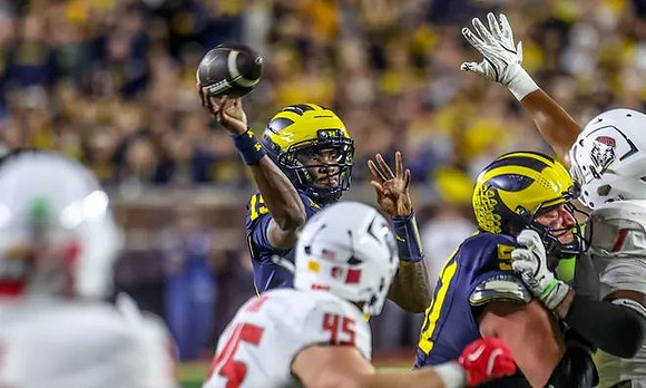Bryce Underwood (19) and Greg Crippen (51)