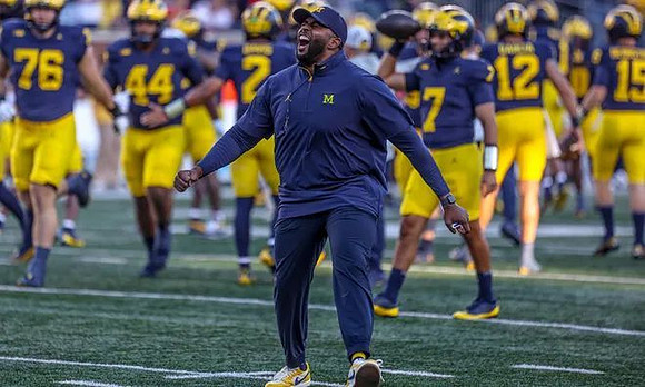 Sherrone Moore and Michigan Team