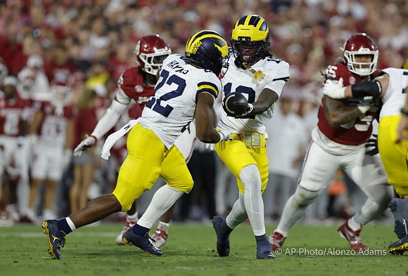 Justice Haynes (22) and Bryce Underwood (19)
