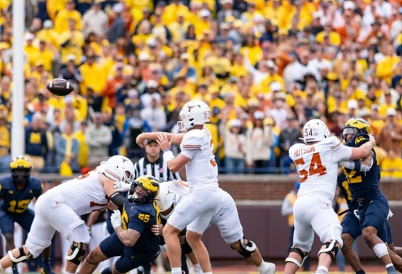 Mason Graham (55), TJ Guy (42), and Ernest Hausmann (15)