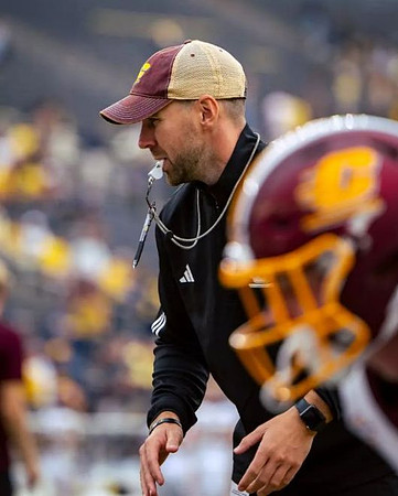 Central Michigan Head Coach Matt Drinkall