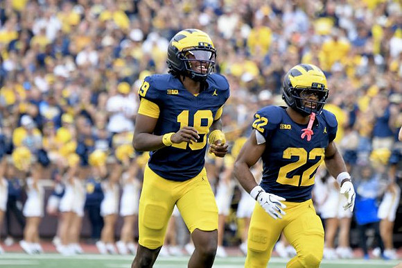 Bryce Underwood (19) and Justice Haynes (22)