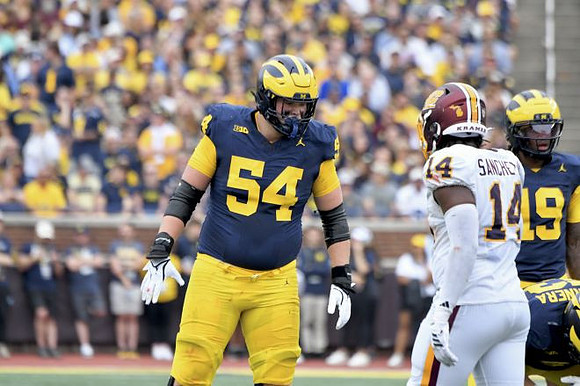Andrew Sprague (54) and Bryce Underwood (19)