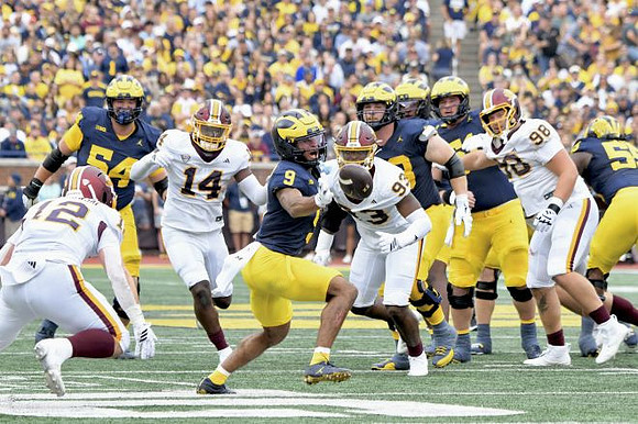 Andrew Sprague (54), Channing Goodwin (9), and Nathan Efobi (55)