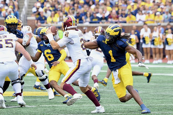 Brandyn Hillman (6) and Jaishawn Barham (1)
