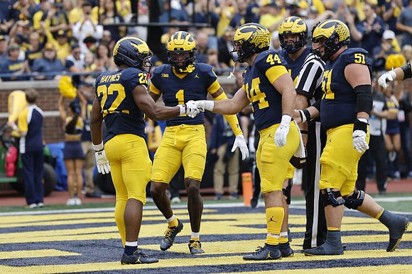 Justice Haynes (22), Donaven McCulley (1), Max Bredeson (44), and Greg Crippen (51)